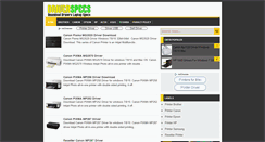 Desktop Screenshot of driverspecs.com